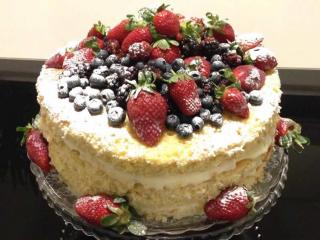 Naked Cake Bolo Branco